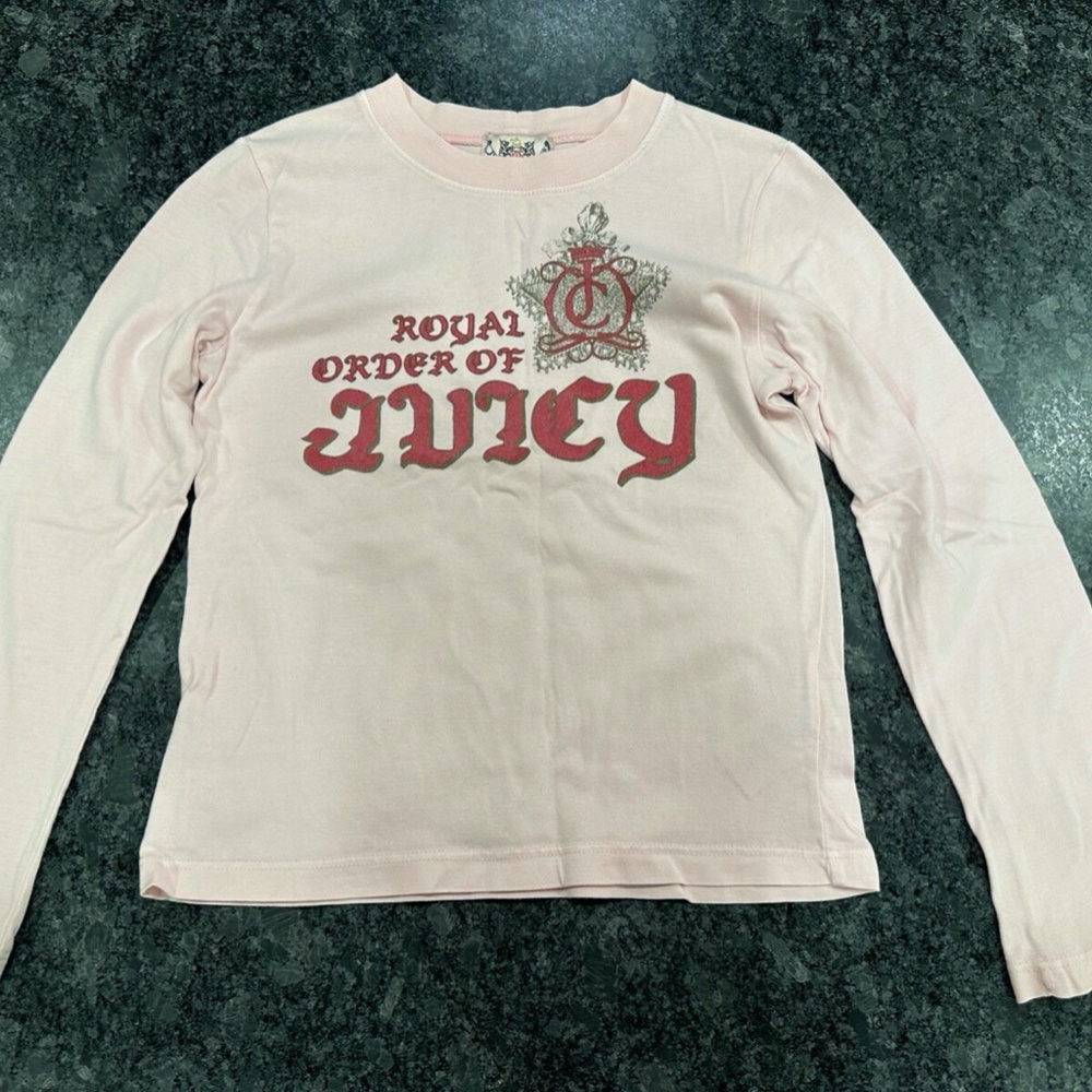 Girls Juicy Couture 3 Piece Matching Set Jacket Pants Tshirt - Picture 6 of 12